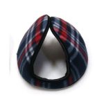 (10개묶음)세련된 체크무늬 스틸와이어 방한귀마개