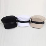 버클 마도로스 모자 빵모자 헌팅캡 베레모 여성빵모자