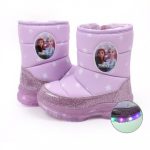 겨울왕국2 엘레 LED 부츠 캐릭터 여아동 방한 털신발