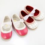 애나멜 펀칭 리본레이스 유아 구두(130-135) 204905