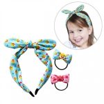 핑크퐁 아기상어 헤어악세사리세트 블루 아동 머리띠