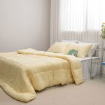 옐로우 몽글몽글 슈퍼싱글 차렵 이불 베개커버 세트